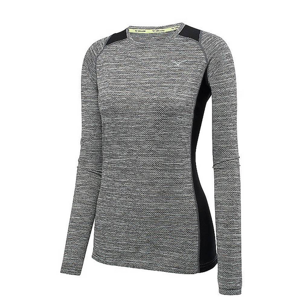 Mizuno Women's Alpha Long Sleeve Tops Black (421615-WOY)